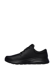Skechers Black Mens Flex Advantage Fourche Slip Resistant Work Shoes - Image 2 of 5