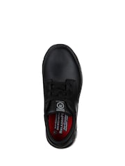 Skechers Black Mens Flex Advantage Fourche Slip Resistant Work Shoes - Image 4 of 5