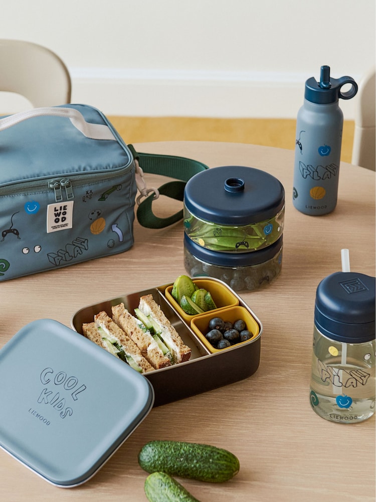 Liewood Blue Elara Foldable Lunchbox - Image 1 of 5 Liewood Blue Elara Foldable Lunchbox - Image 1 of 5