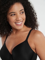 Black/White/Nude DD+ Pad Full Cup Smoothing T-Shirt Bras 3 Pack - Image 3 of 10