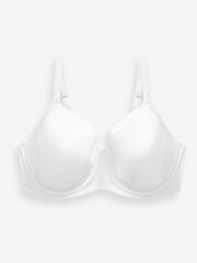 Black/White/Nude DD+ Pad Full Cup Smoothing T-Shirt Bras 3 Pack - Image 7 of 10