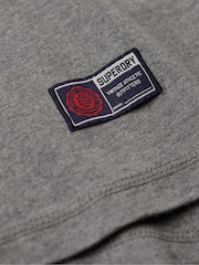 Superdry Grey 100% Cotton Vintage Athletic Chest Long Sleeve T-Shirt - Image 4 of 5