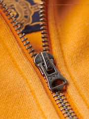 Superdry Track Gold Vintage Athletic ZIp 100% Cotton Hoodie - Image 6 of 6
