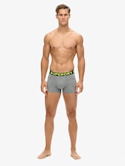 Superdry Noos Grey Marl Boxers 3 Pack - Image 2 of 8