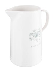 Mary Berry White Garden Agapanthus Medium Jug - Image 3 of 4