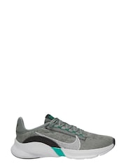 Nike Green SuperRep Go 3 Flyknit Training Trainers - Image 1 of 4