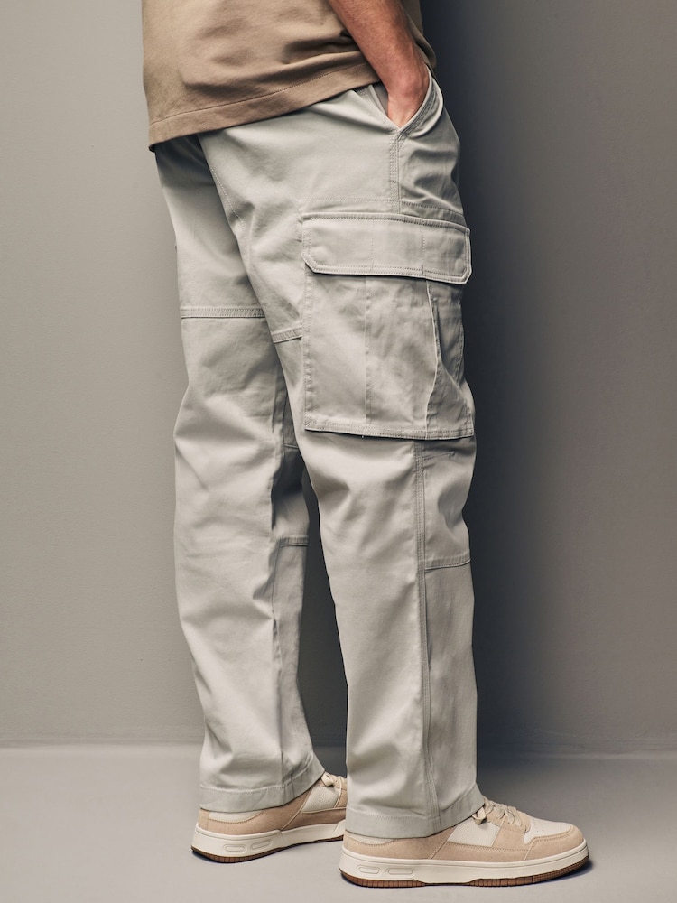 Pierre légère - Ajustement droit - Pantalon cargo stretch en coton - Image 4 of 12