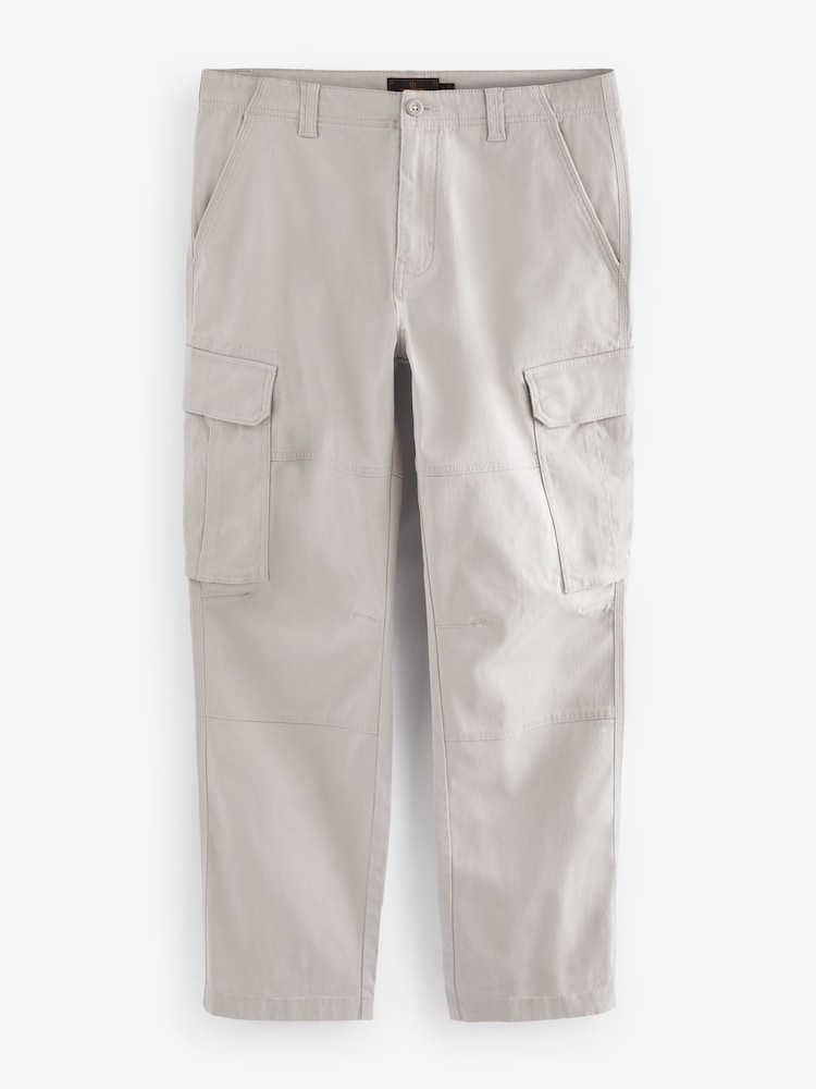 Pierre légère - Ajustement droit - Pantalon cargo stretch en coton - Image 8 of 12