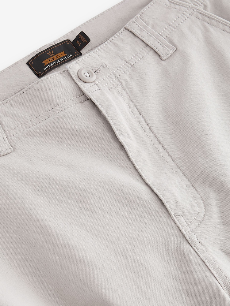 Pierre légère - Ajustement droit - Pantalon cargo stretch en coton - Image 9 of 12