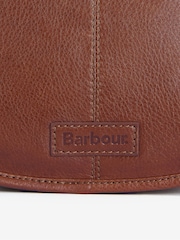 Barbour® Brown Laire Medium Leather Saddle Bag - Image 5 of 5