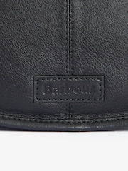 Barbour® Black Laire Medium Leather Saddle Bag - Image 4 of 5