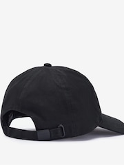 Barbour® International Norton Drill Logo Sports 100% Cotton Black Cap - Image 2 of 4