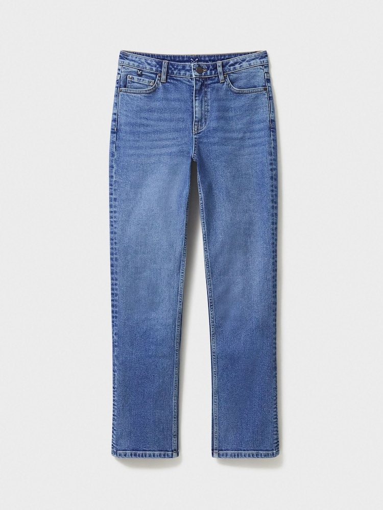 Crew Clothing Navy Blue Girlfriend Jeans - Image 5 of 5