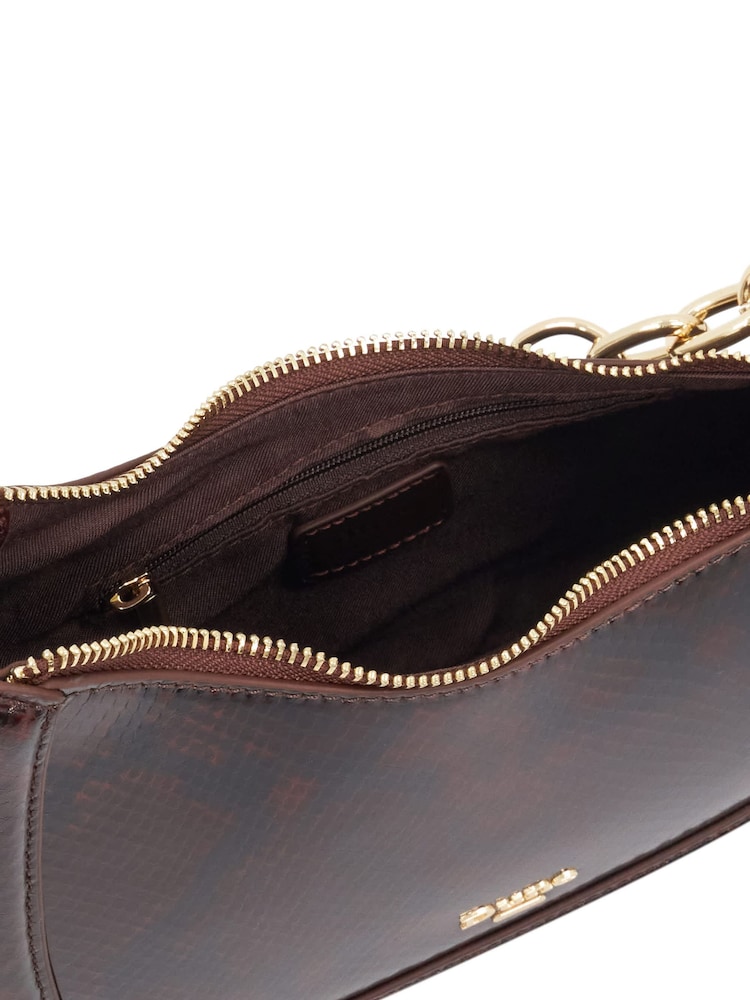 Dune London Brown Direction Shoulder Bag - Image 4 of 4 Dune London Brown Direction Shoulder Bag - Image 4 of 4