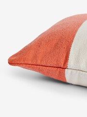 Rust Brown 50 x 50cm Rocco Stripe Indoor/Outdoor Cushion - Image 2 of 4