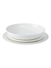 The White Company 12 Piece White Symons Dinner Set - Image 2 of 2