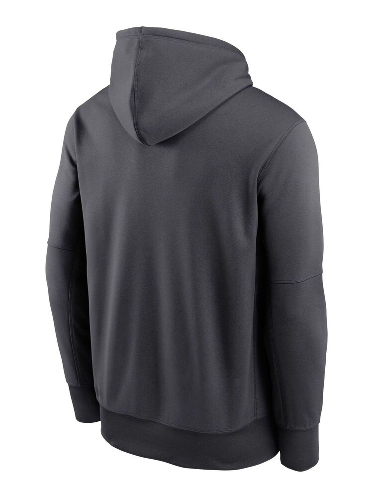 Nike Grey Los Angeles Dodgers Therma Icon Performance Fleece Pullover - Image 3 of 3