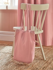 Pink Rose Blackout/Thermal Cotton Eyelet Curtains - Image 9 of 10