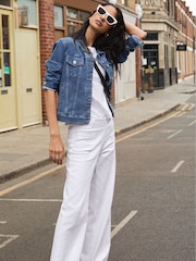 Baukjen Blue Organic Denim Jacket - Image 3 of 6
