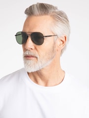 Weird Fish Grey Fernando Sunglasses - Image 2 of 7