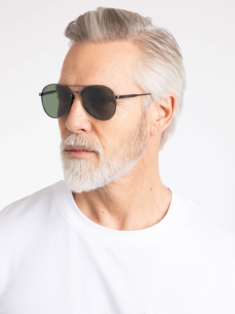 Weird Fish Grey Fernando Sunglasses - Image 2 of 7 Weird Fish Grey Fernando Sunglasses - Image 2 of 7