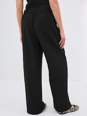 Black Maternity Wide Leg Trousers - Image 3 of 9