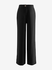 Black Maternity Wide Leg Trousers - Image 6 of 9