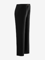 Black Maternity Wide Leg Trousers - Image 7 of 9