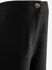 Black Maternity Wide Leg Trousers - Image 8 of 9