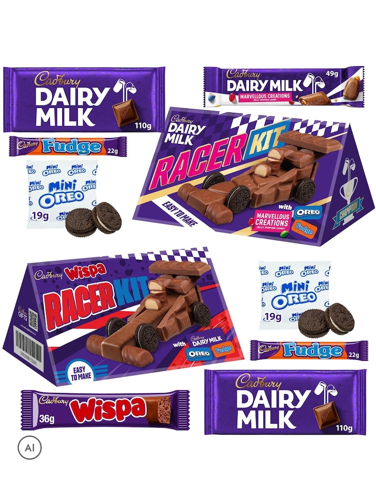 Cadbury Oreo Make Your Own Racing Cars Kit - Image 2 of 4 Cadbury Oreo Make Your Own Racing Cars Kit - Image 2 of 4