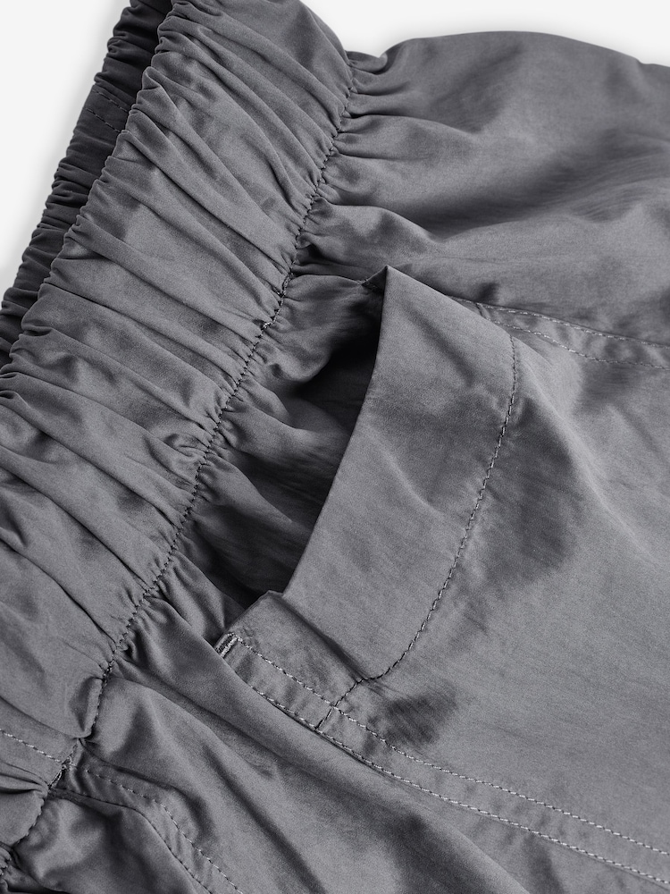 Charcoal Grey Maternity Utility Cargo Trousers - Image 7 of 7