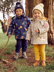 JoJo Maman Bébé Navy 3-In-1 Waterproof Jacket - Image 12 of 12