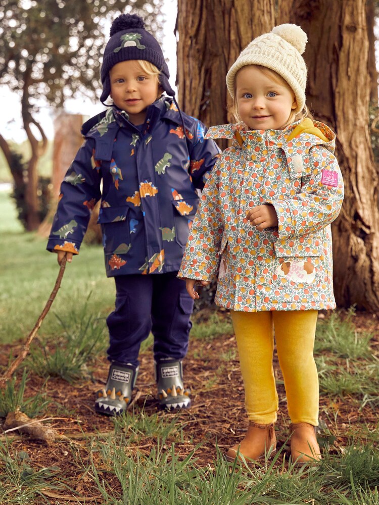 JoJo Maman Bébé Navy 3-In-1 Waterproof Jacket - Image 12 of 12