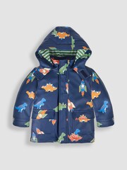 JoJo Maman Bébé Navy 3-In-1 Waterproof Jacket - Image 3 of 12