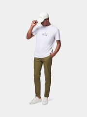Peckham Rye White Printed 100% Cotton T-Shirt - Image 2 of 6