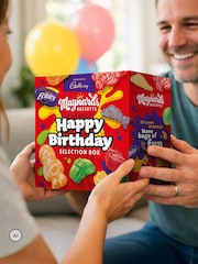 Cadbury Maynards Bassetts Happy Birthday Sweet Selection Box - Image 1 of 3