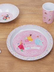 Disney 5 Piece Pink True Princess Breakfast Set - Image 1 of 2