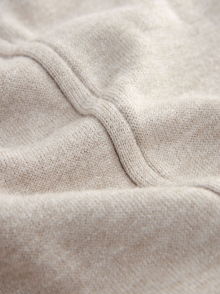 Neutral Maternity Wide Leg Joggers - Image 8 of 8