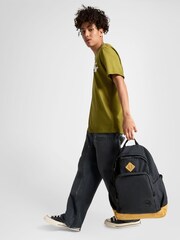 Converse Black 100% Cotton Retro Backpack - Image 2 of 6