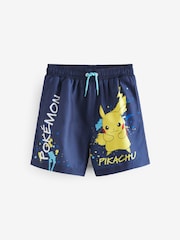 Pokemon Blue Swim Shorts (3-16yrs) - Image 5 of 7