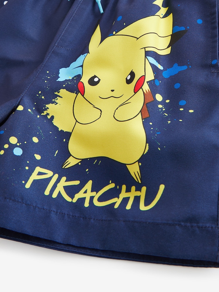 Pokemon Blue Swim Shorts (3-16yrs) - Image 7 of 7
