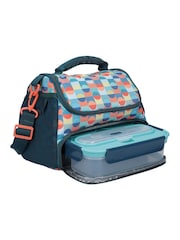 BUILT Blue Retro 6 Litre Lunch Bag - Image 3 of 3