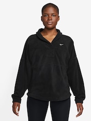 Nike Black Therma-FIT One Cosy Sweat Top - Image 1 of 3