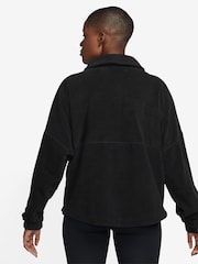 Nike Black Therma-FIT One Cosy Sweat Top - Image 2 of 3