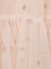 Reiss Pale Pink Fifi 4-9 yrs Tulle Embroidered Dress - Image 6 of 6