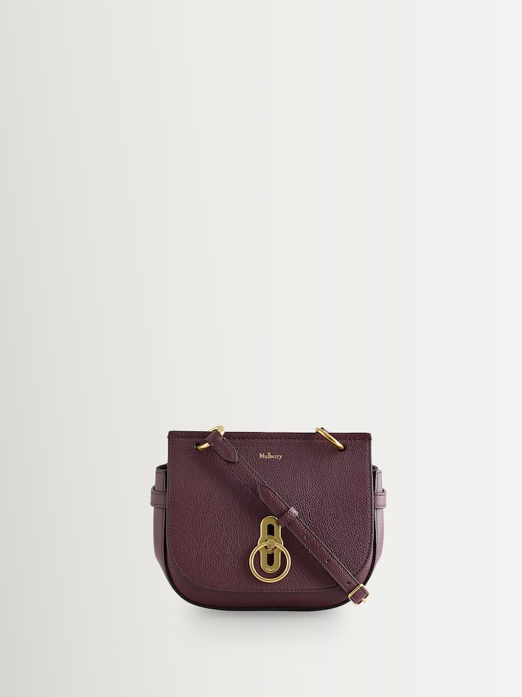 Mulberry Red Small Amberley Satchel Bag - Image 2 of 6