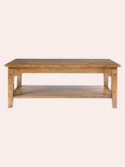 Laura Ashley Honey Gold Garrat Rectangular Coffee Table - Image 2 of 5