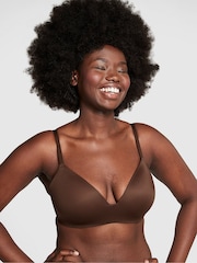 Victoria's Secret PINK Nude Ganache Non Wired Push Up Bra - Image 1 of 1