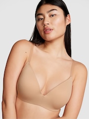 Victoria's Secret PINK Nude Praline Non Wired Push Up Bra - Image 1 of 3