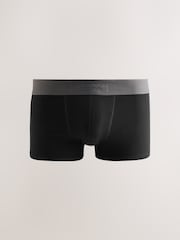Black Neutral Marl Waistbands Hipster Cotton Rich Boxers 5 Pack - Image 5 of 10